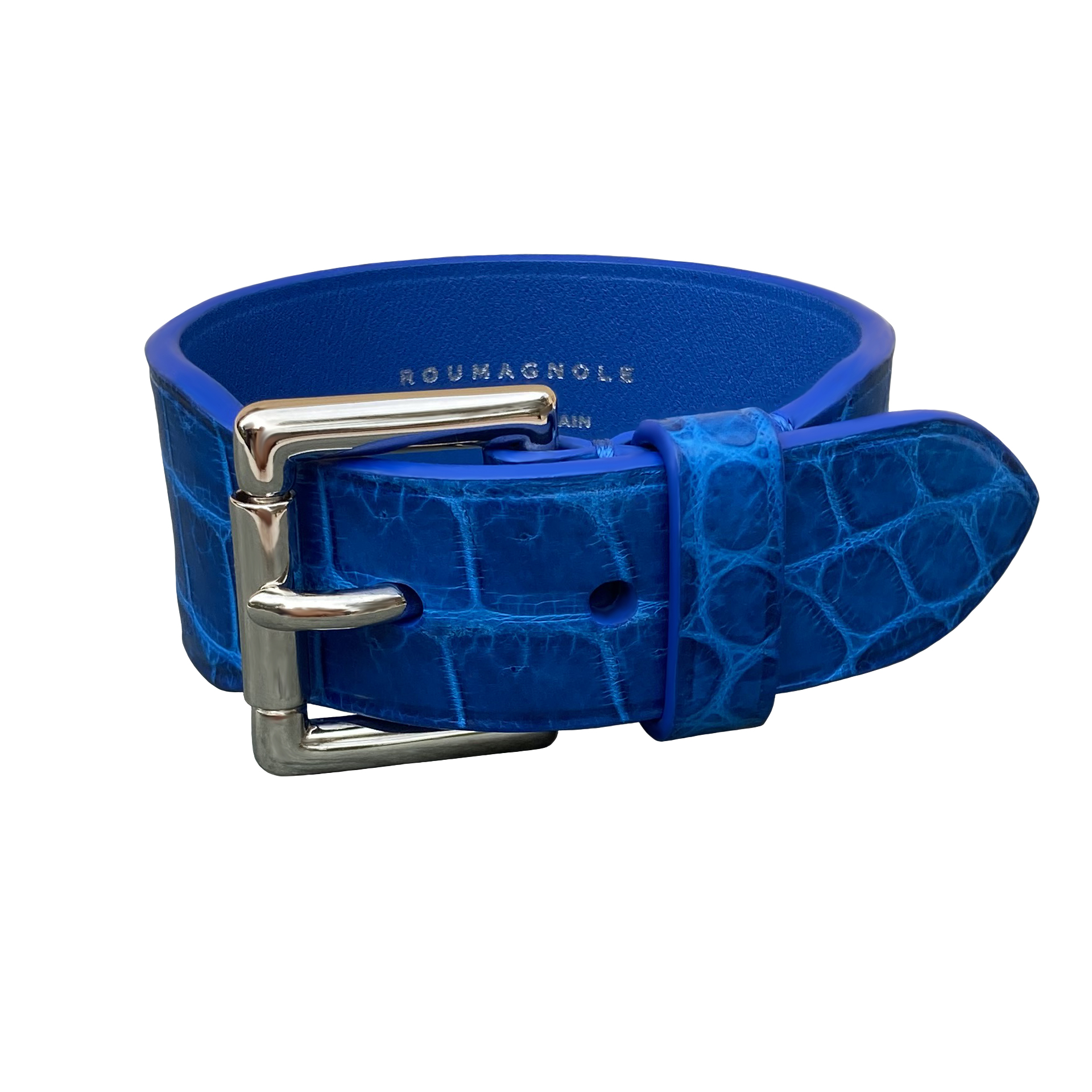 BRACELET Crocodile Bleu