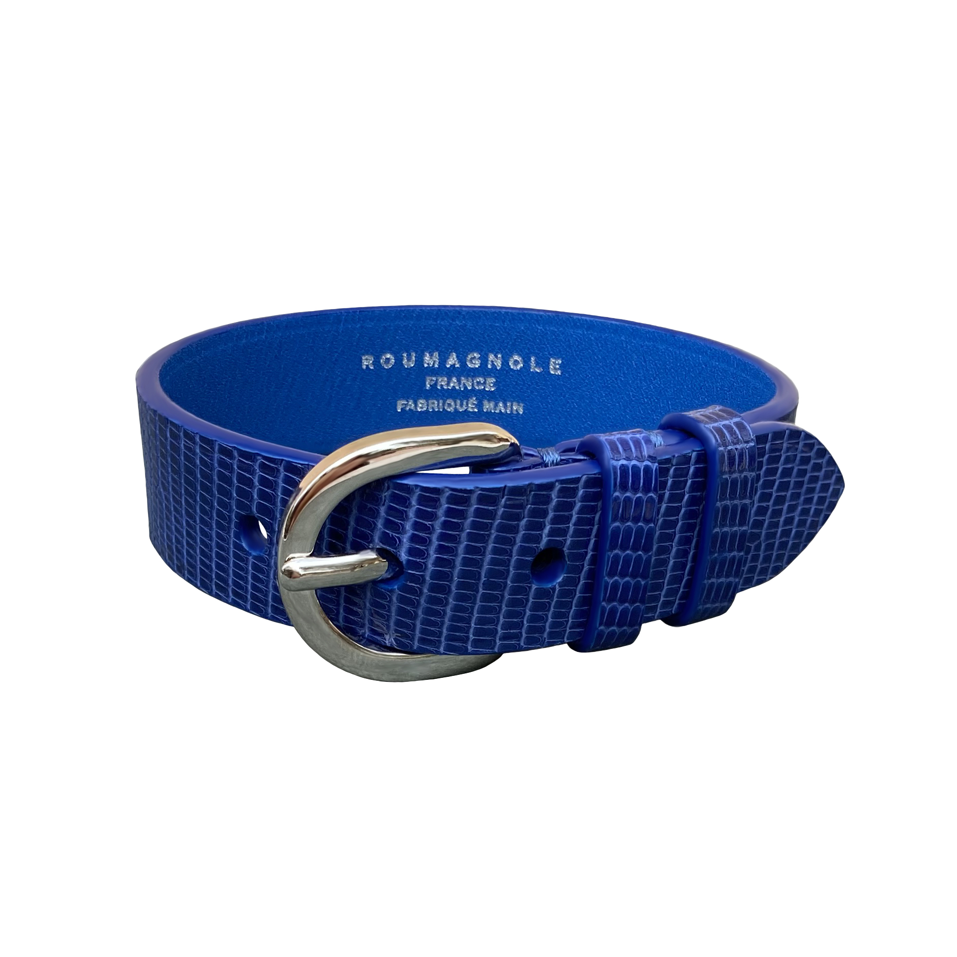 BRACELET Lézard Bleu