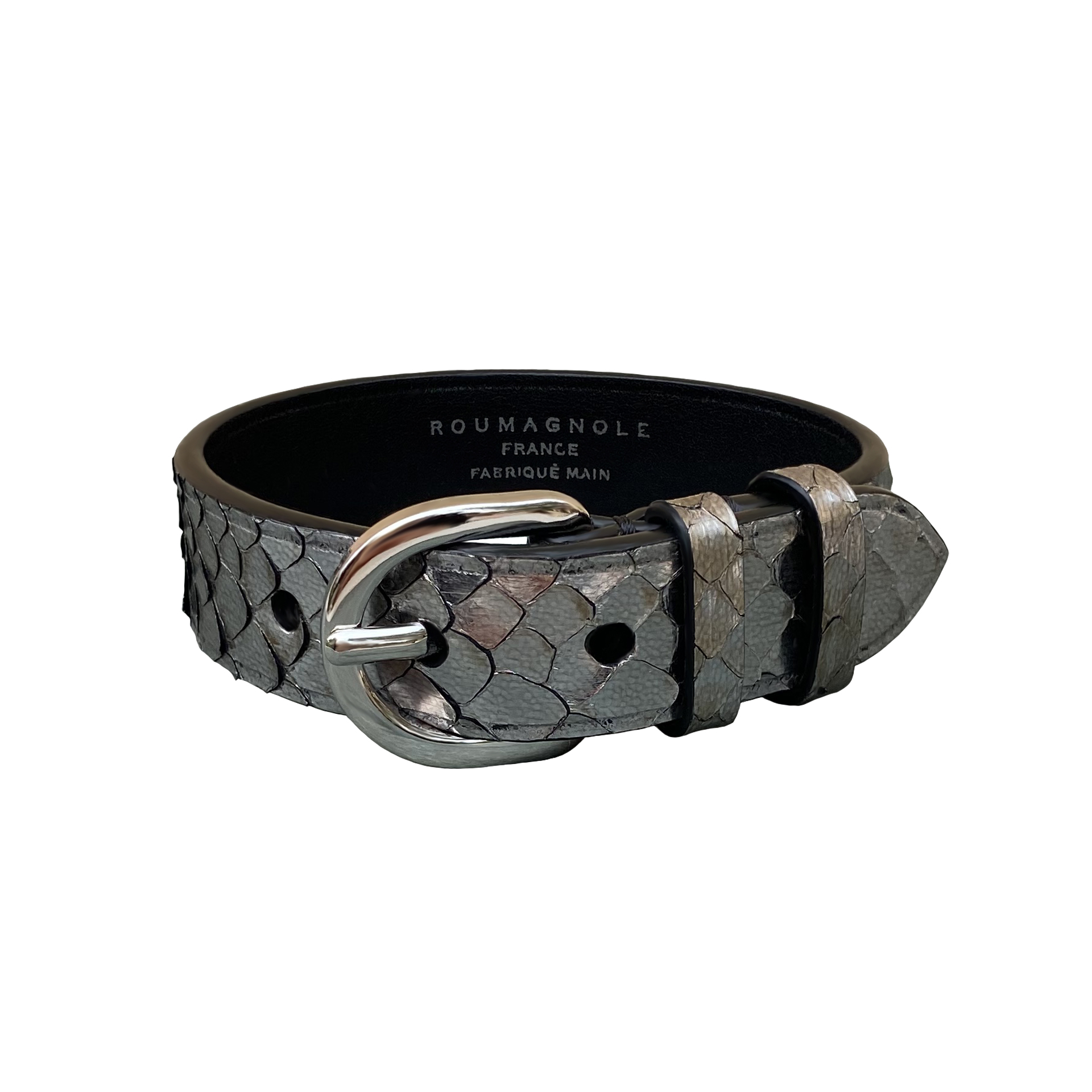 BRACELET Python Chromé
