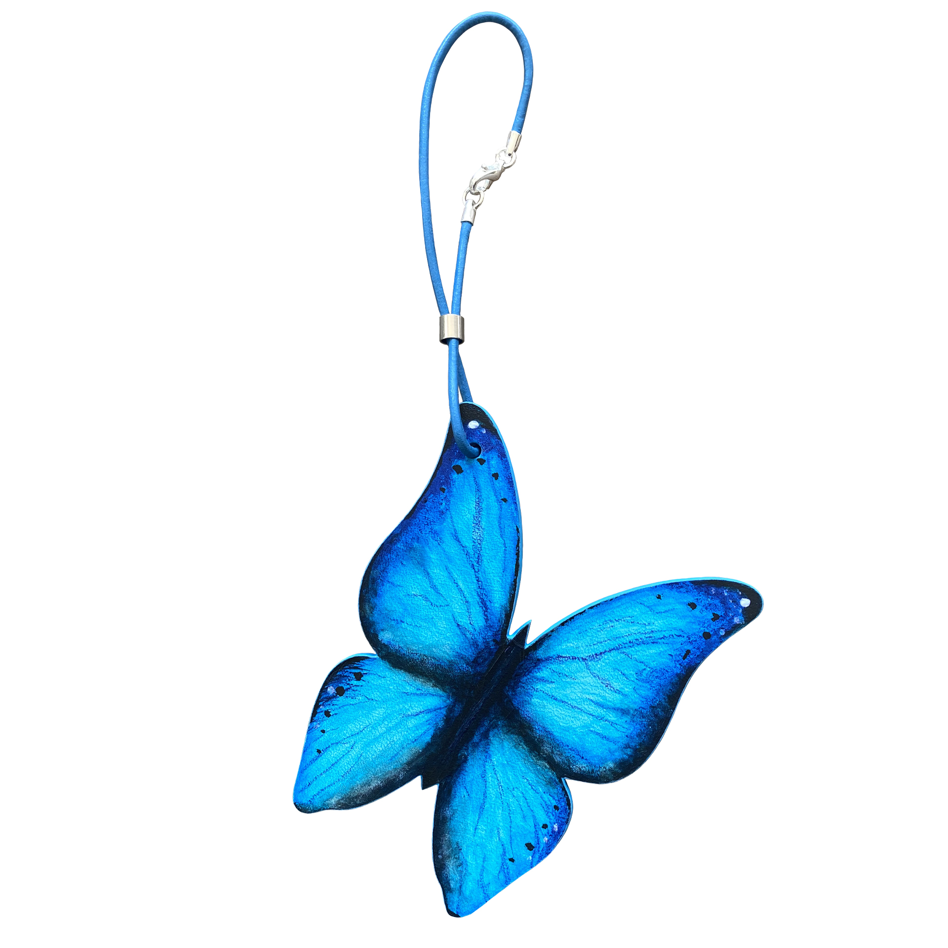 CHARM PAPILLON Peint à la main