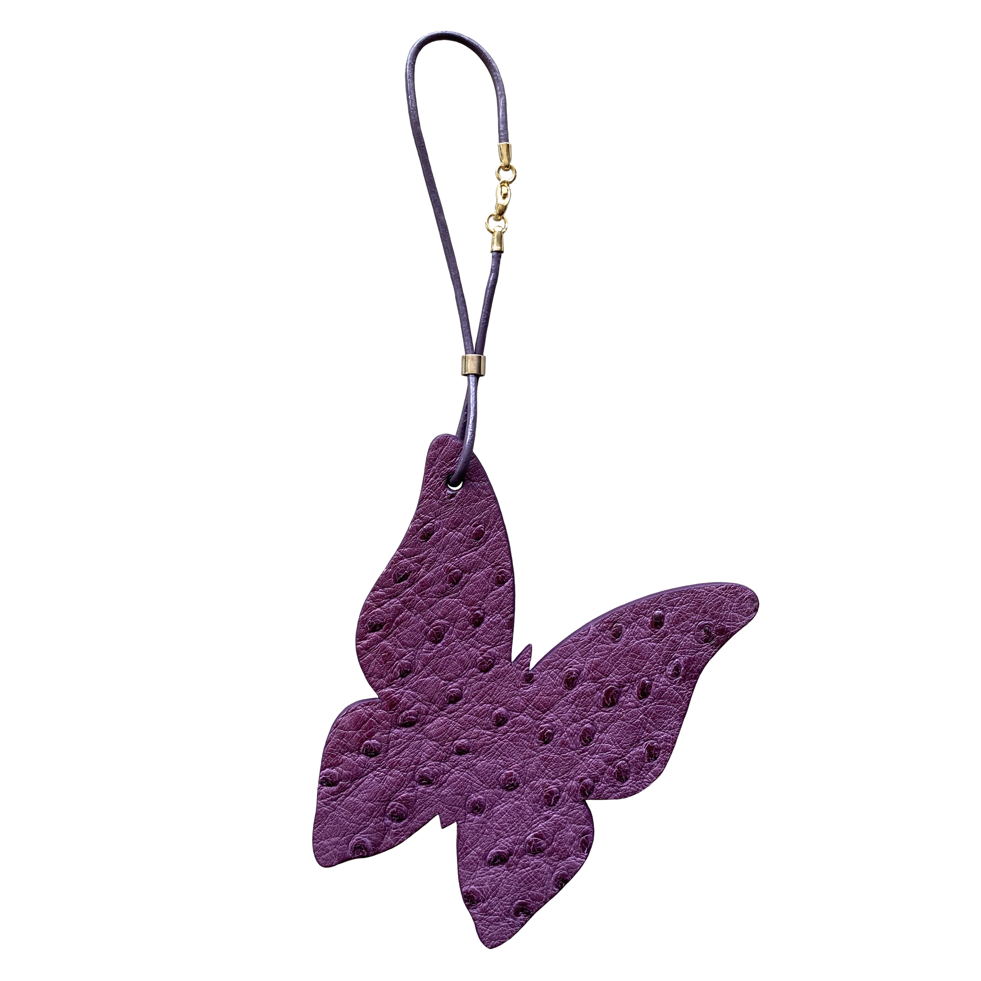 CHARM PAPILLON Autruche